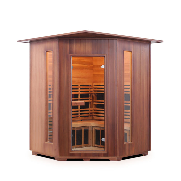 Enlighten DIAMOND - 4C Person Outdoor/Indoor Hybrid Sauna